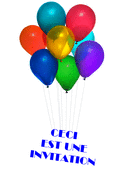 Ballons color&eacute;s pour une f&ecirc;te festive